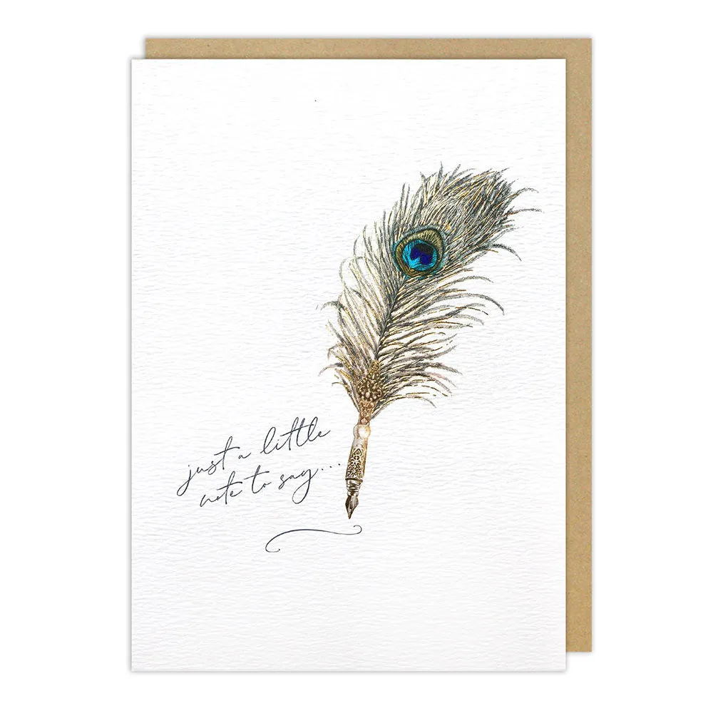 Just a Note Friendship Card