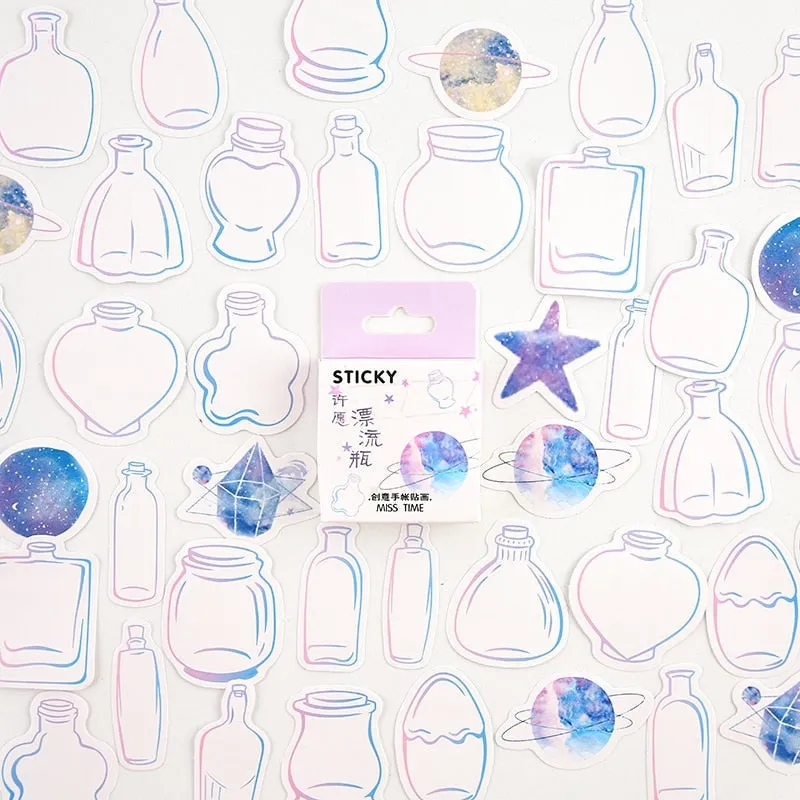 Kawaii Laser Cut Stickers Packs