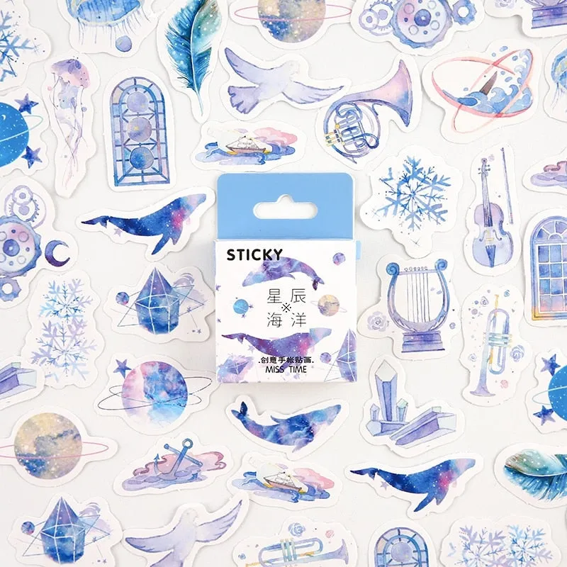 Kawaii Laser Cut Stickers Packs
