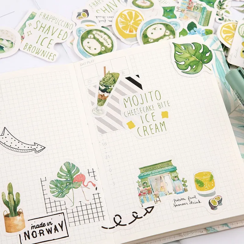 Kawaii Laser Cut Stickers Packs