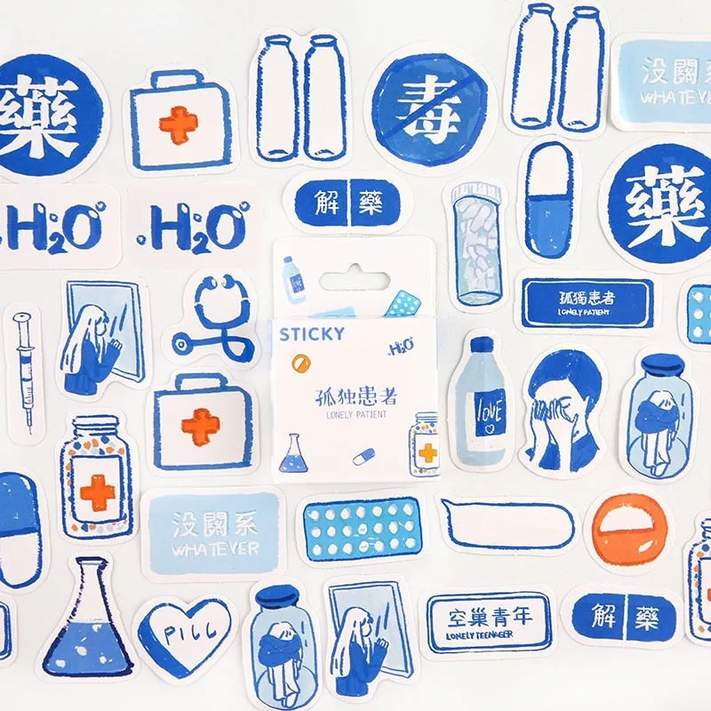 Kawaii Laser Cut Stickers Packs