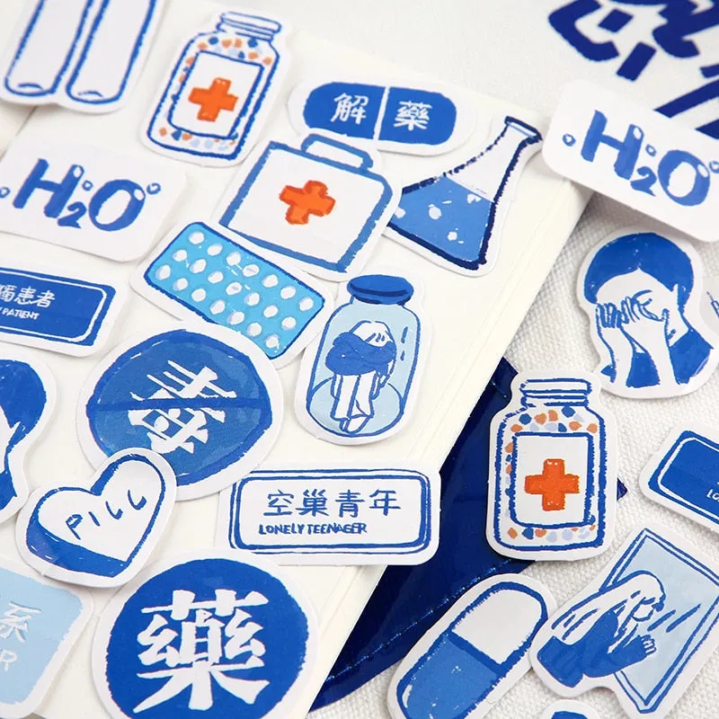 Kawaii Laser Cut Stickers Packs