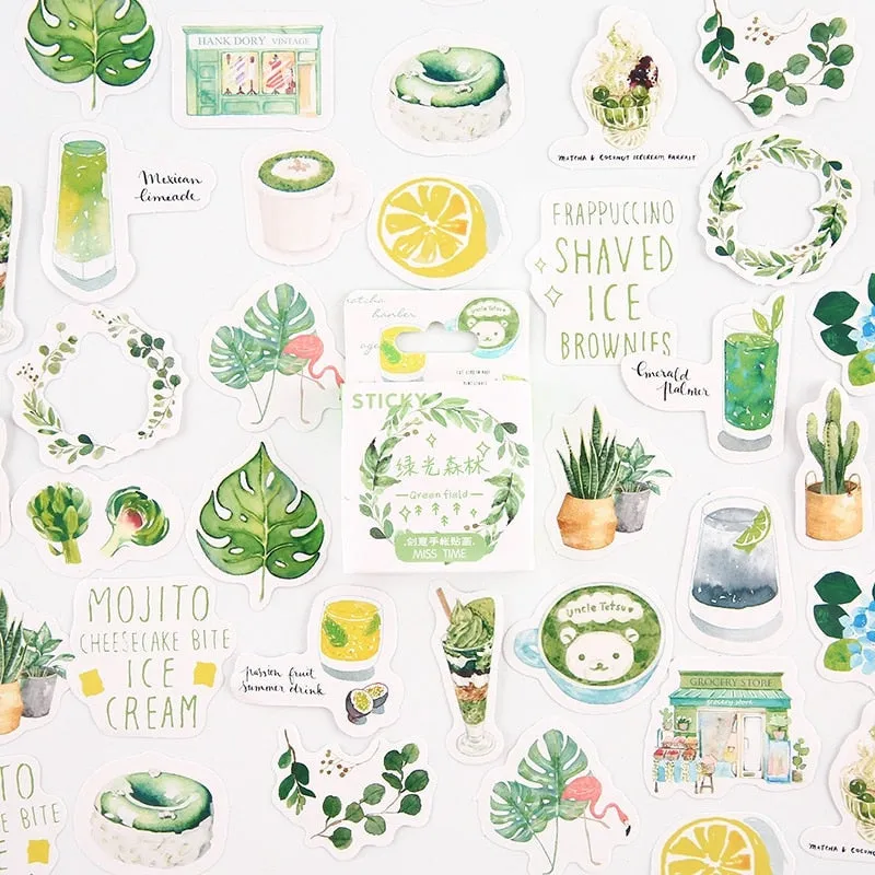Kawaii Laser Cut Stickers Packs