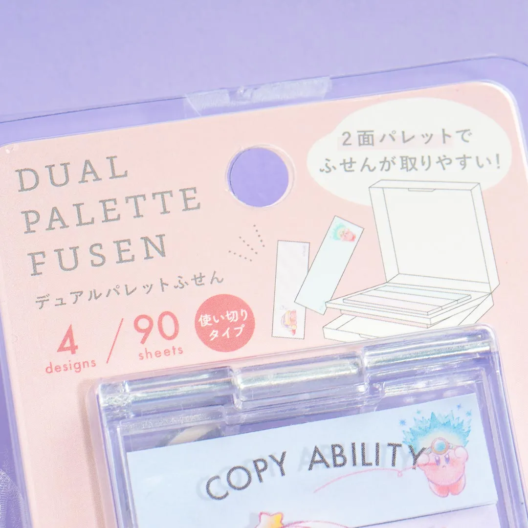 Kirby Fusen Sticky Notes With Dual Palette Case