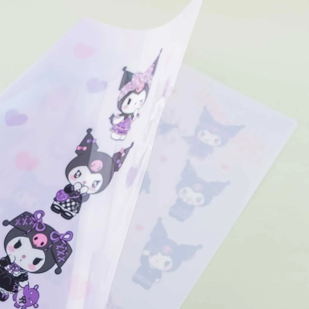 Kuromi Fun Dress-Up A4 File Folder