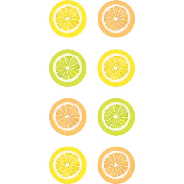 Lemon Zest Mini Stickers(C)