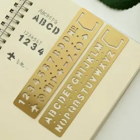 Letters, Numbers, Symbols Rulers