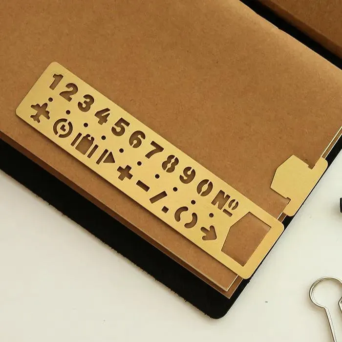 Letters, Numbers, Symbols Rulers