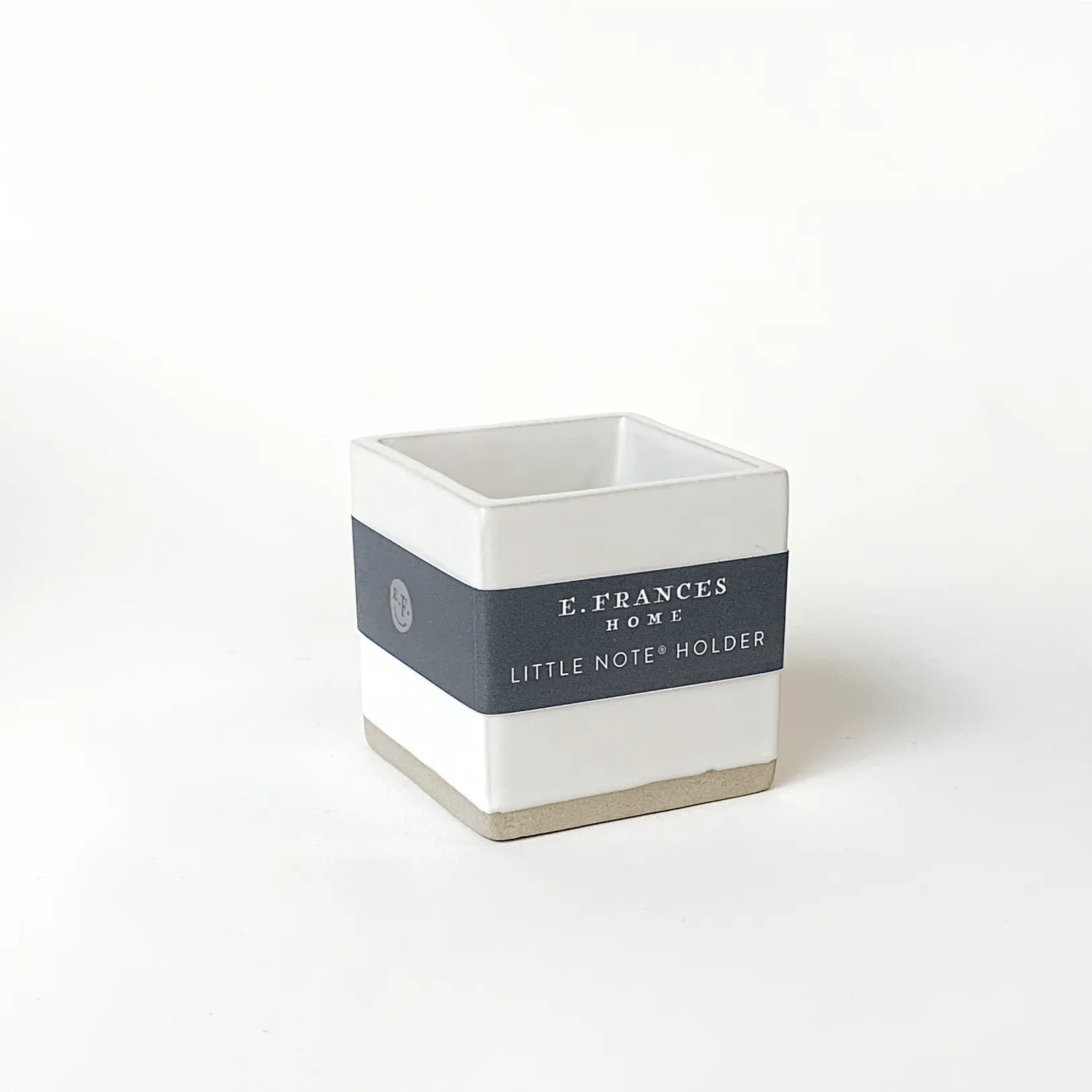Little Notes Ceramic Holder - White