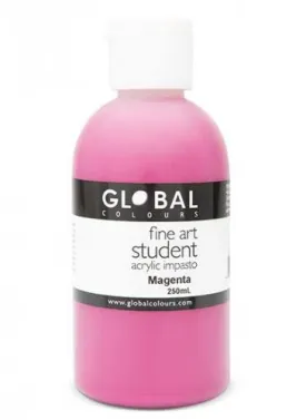 Magenta Acrylic Paint - 250ml