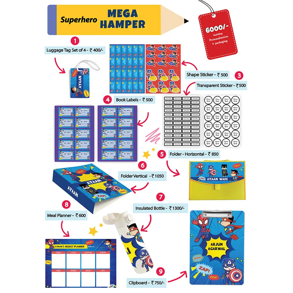 Mega Hamper - Boys - Superhero