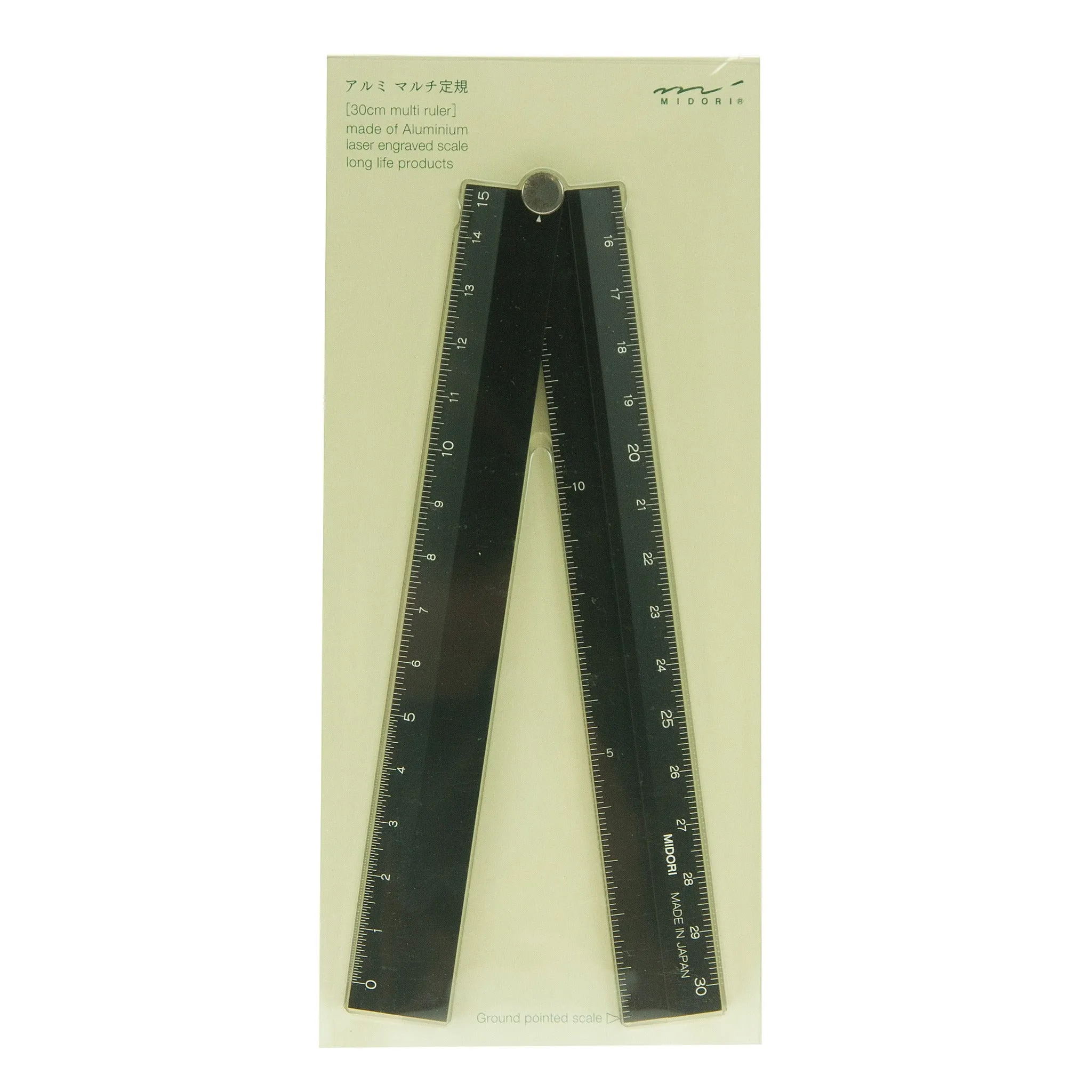 Midori Aluminium Multi Rulers