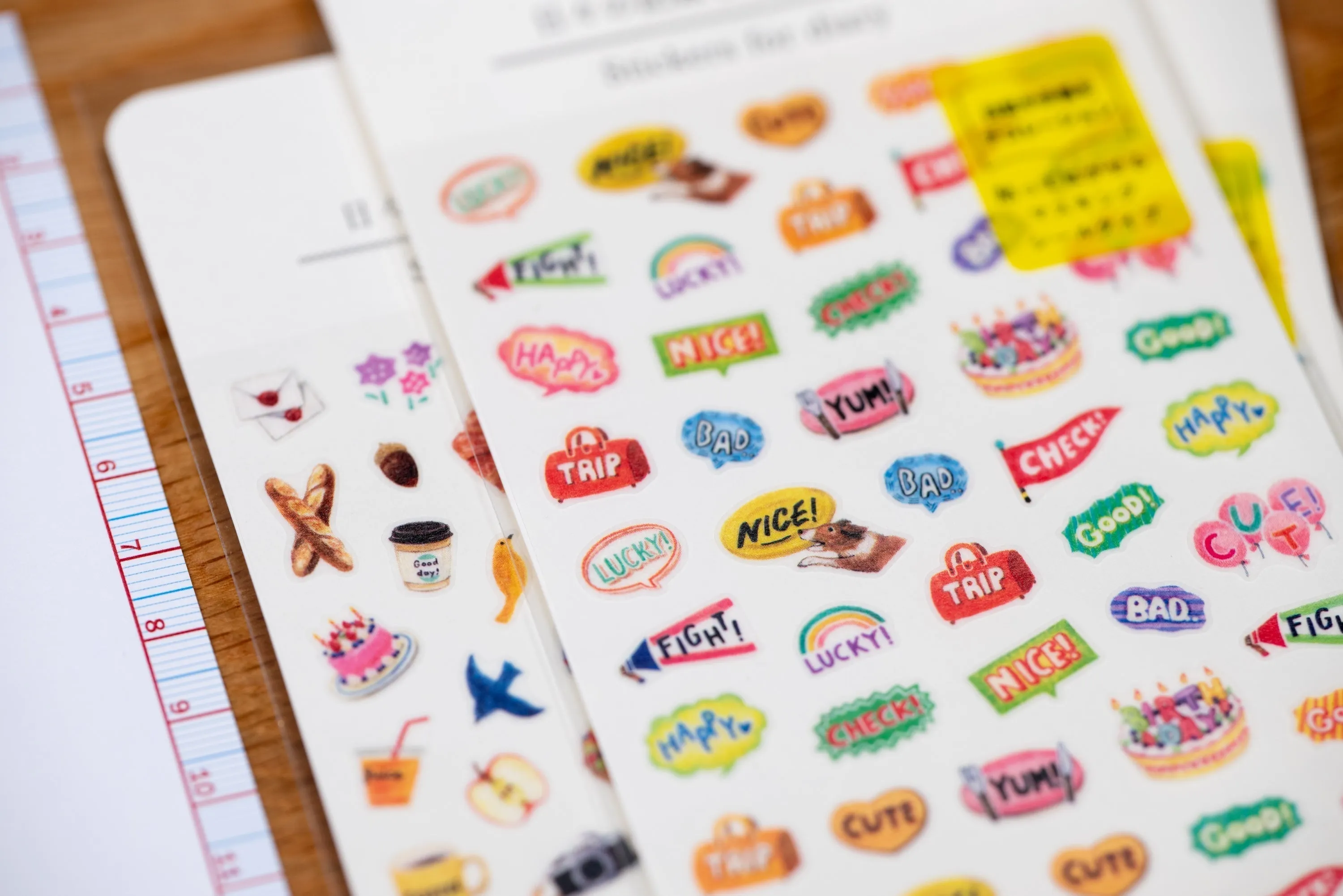 Midori Stickers for Diary, Weather