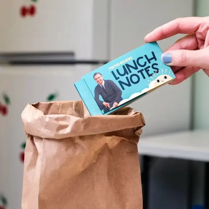 Mister Rogers Tear and Share Lunch Notes