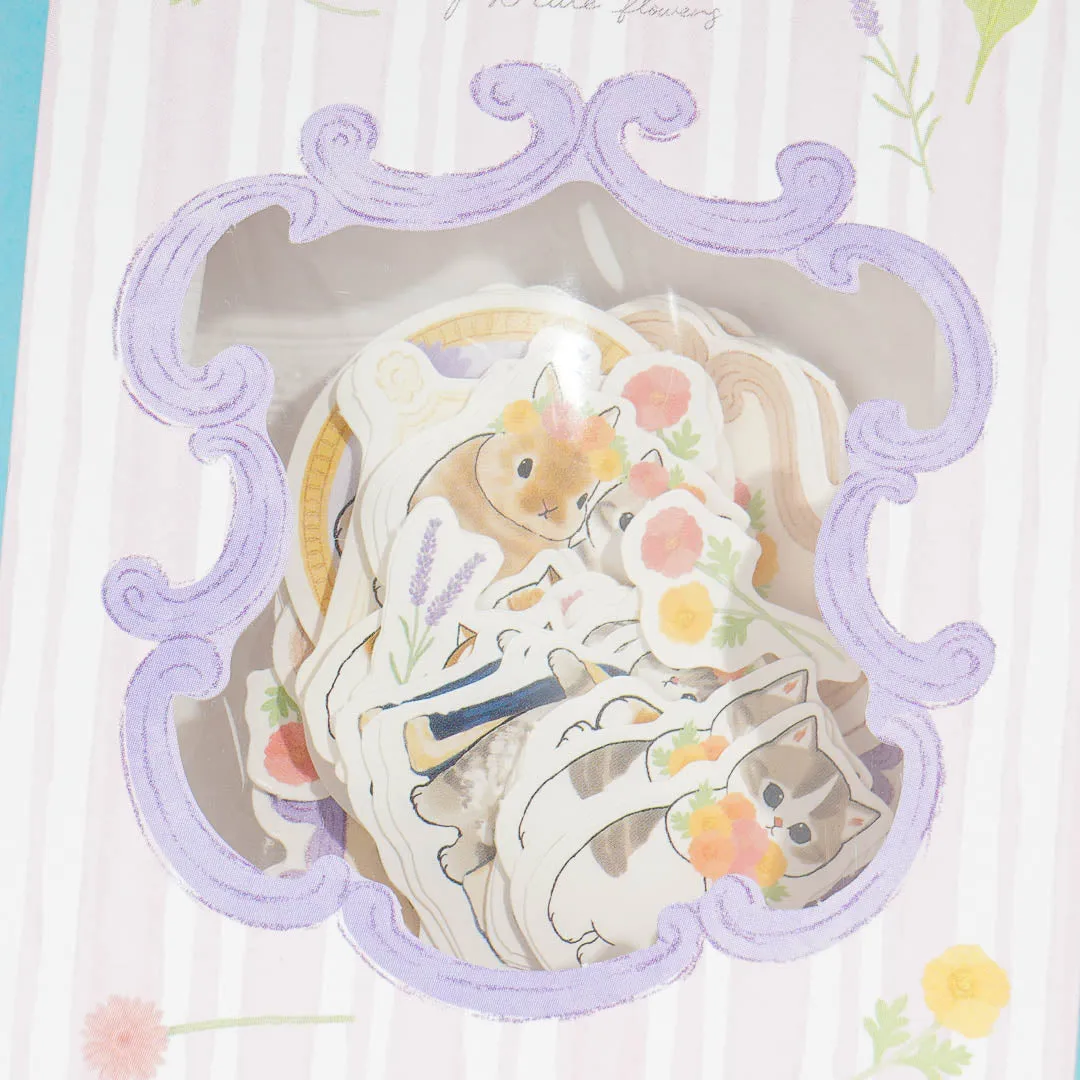 Mofusand Flowery Scented Stickers