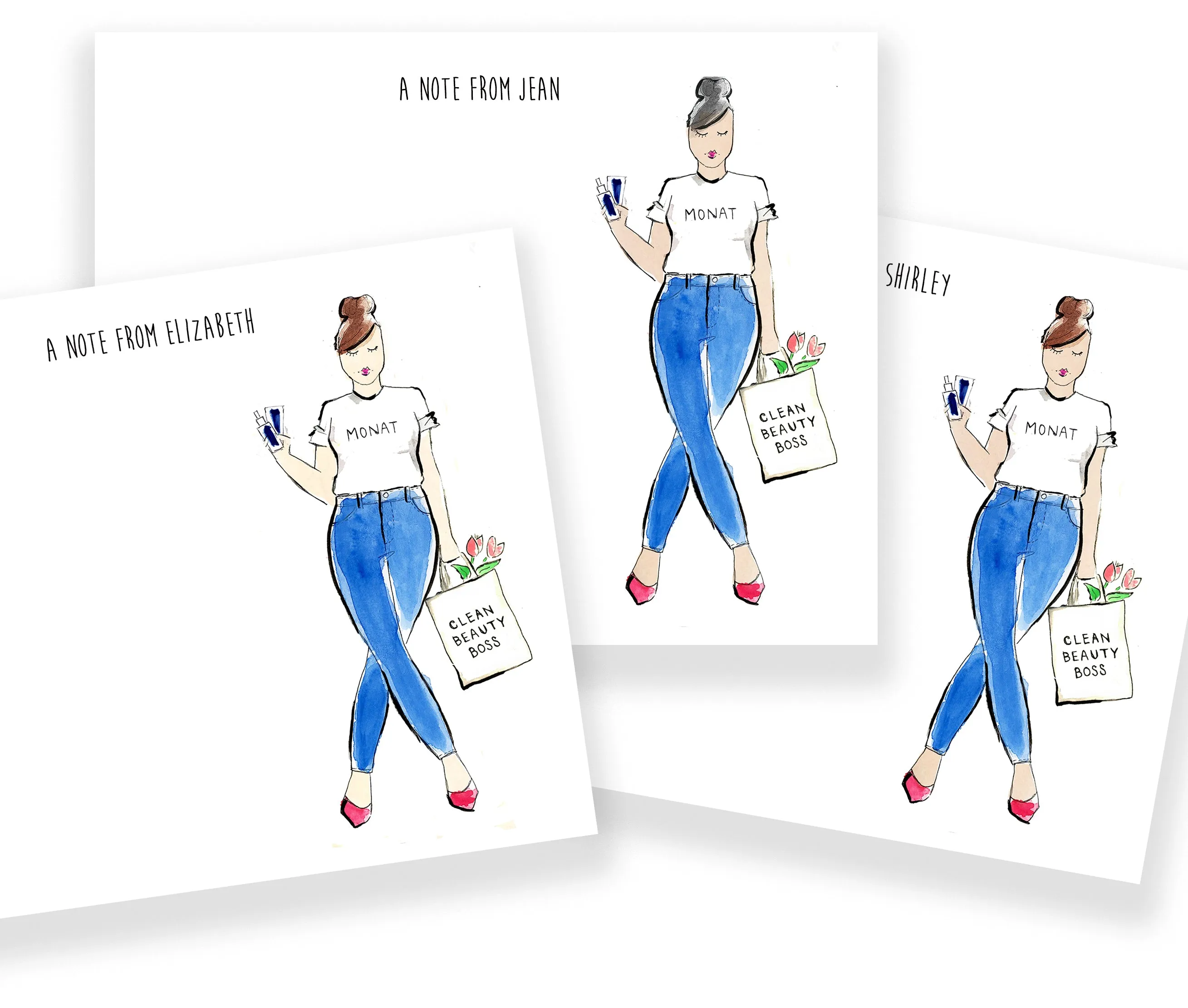 MONAT Personalized Stationery