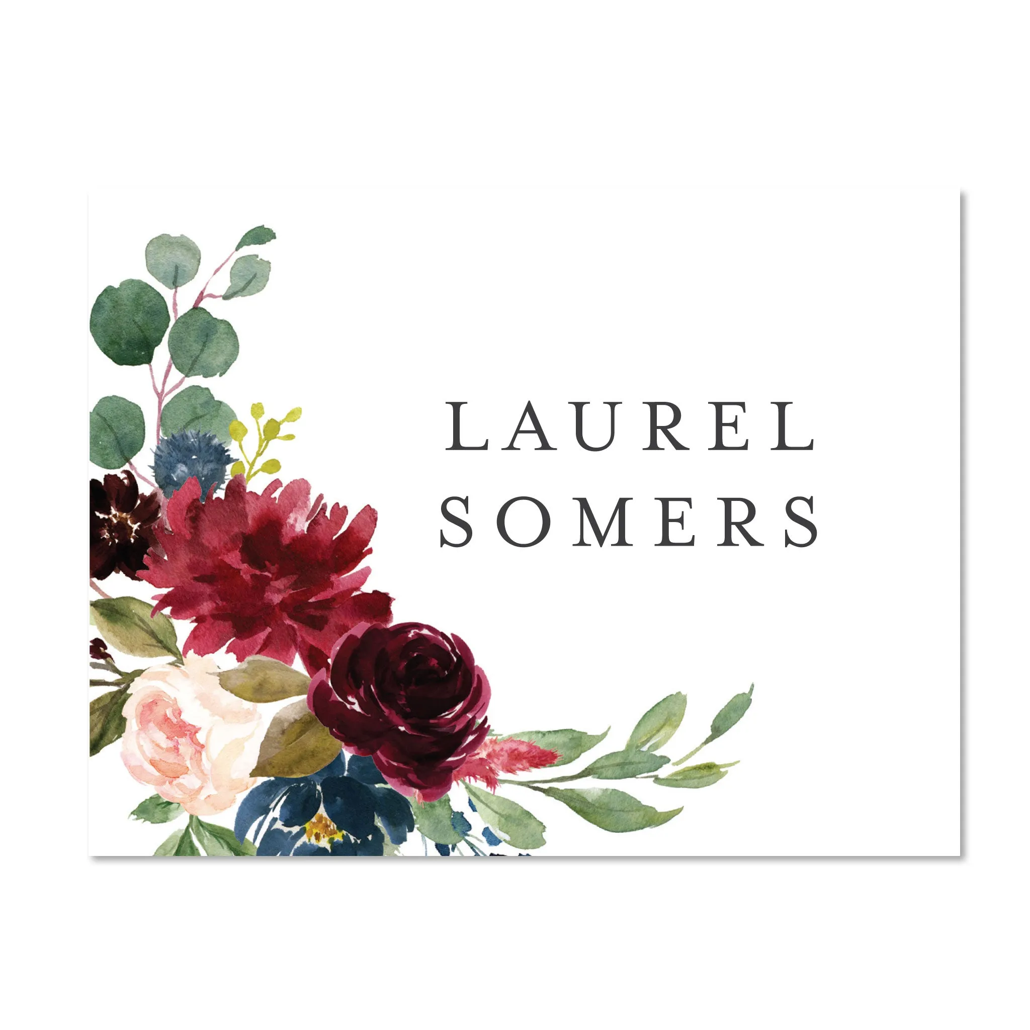 Moody Garden Personalized Folder Stickers
