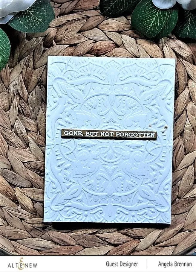 Motif Tile 3D Embossing Folder