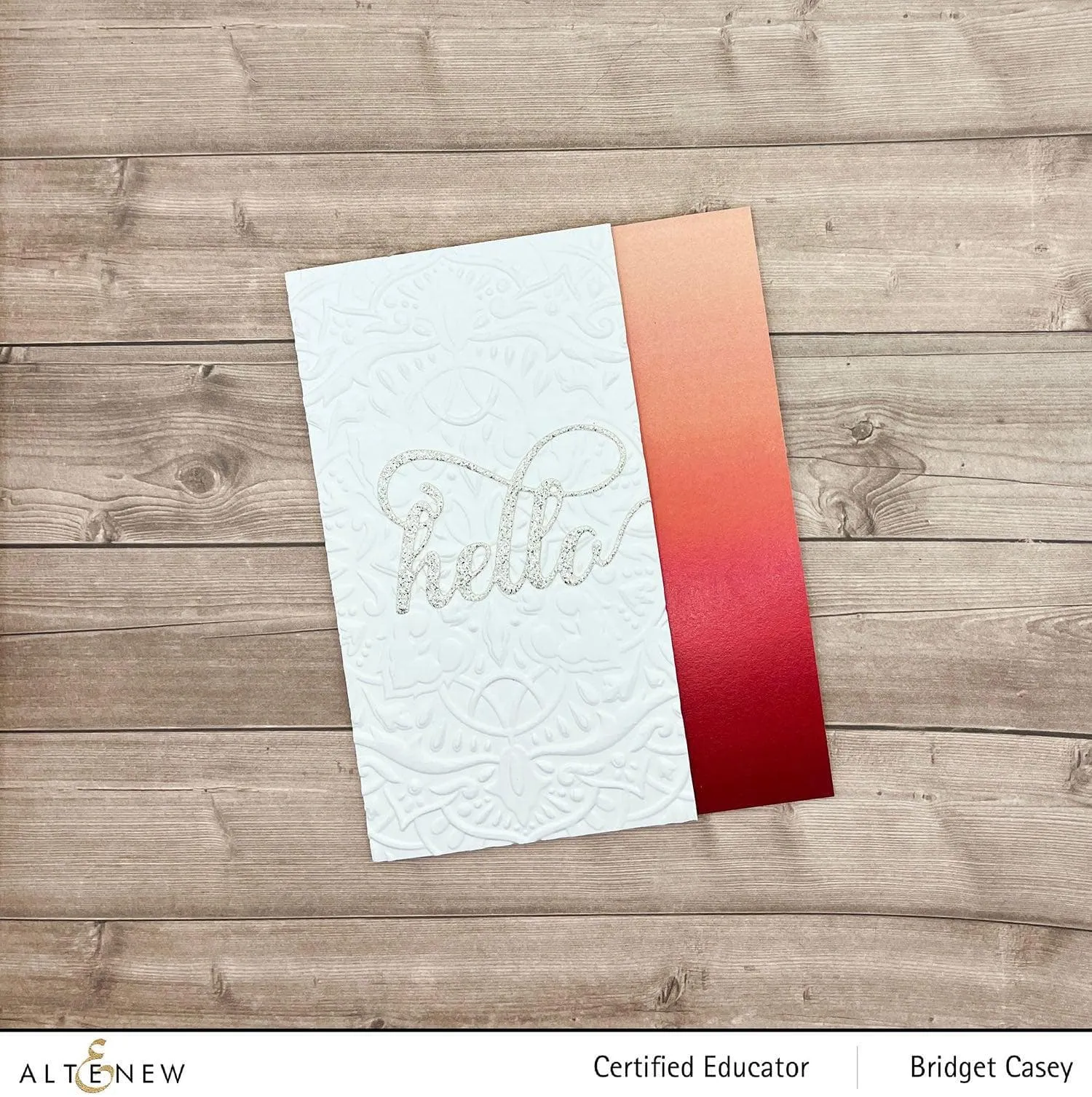 Motif Tile 3D Embossing Folder