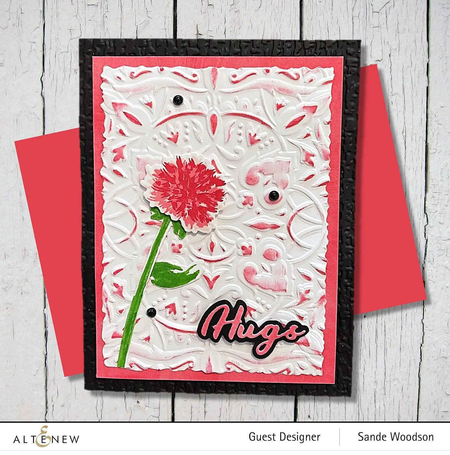 Motif Tile 3D Embossing Folder