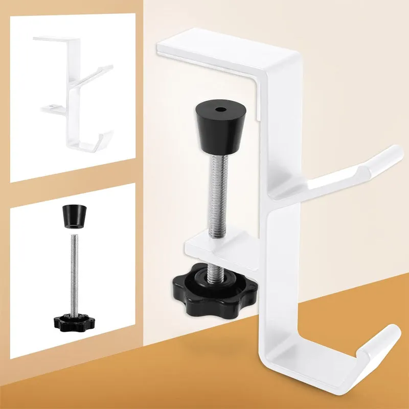 Multipurpose Adjustable Desk Clamp Hook