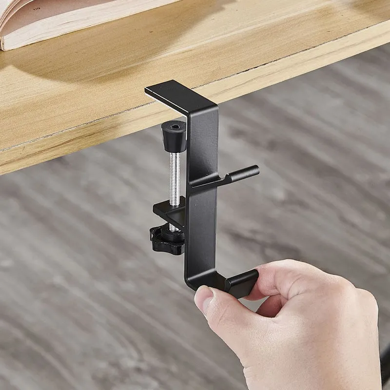 Multipurpose Adjustable Desk Clamp Hook
