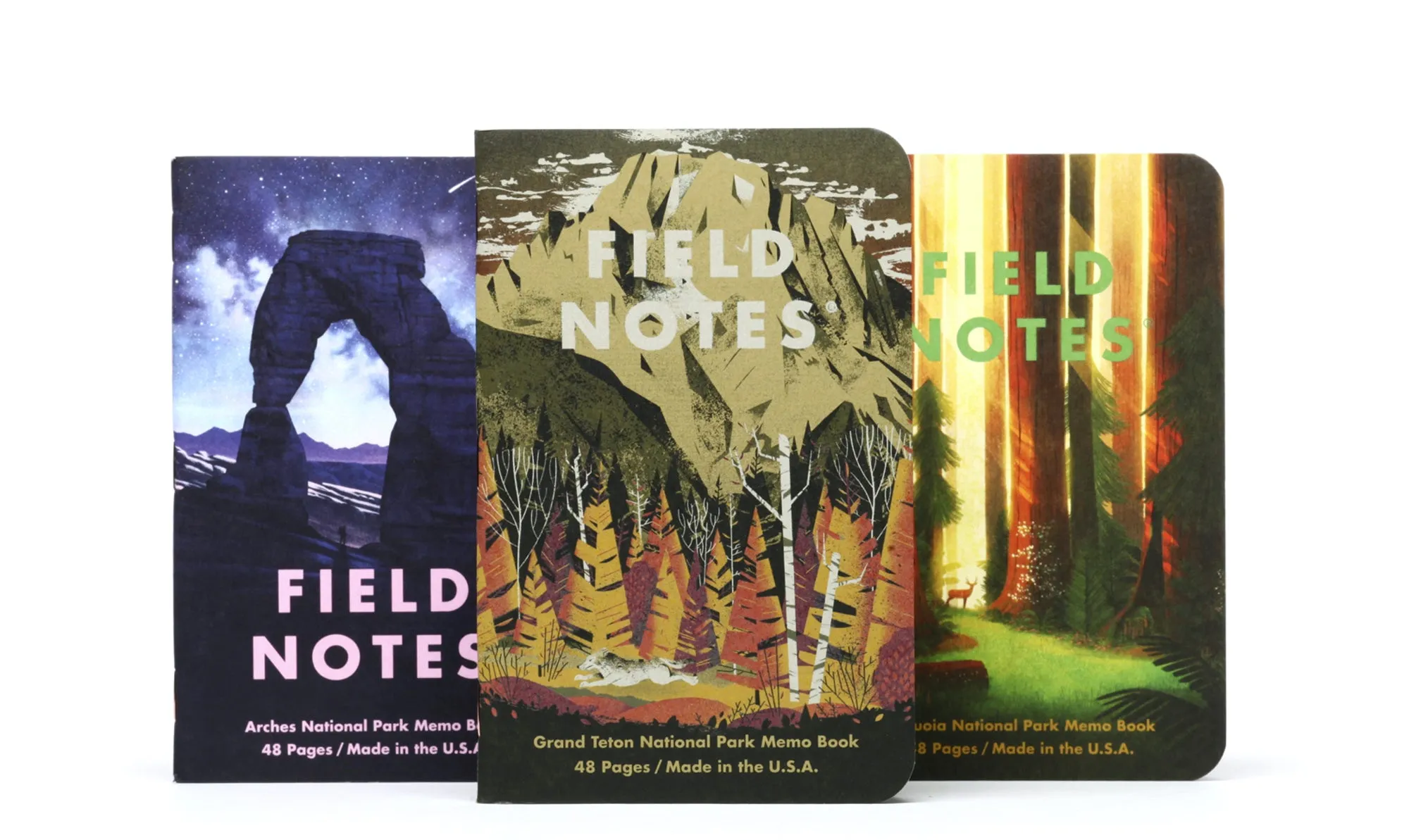 National Parks | Graph Paper | Field Notes