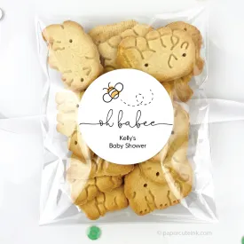 Oh Babee Baby Shower Stickers