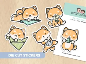 Origami Die Cut Stickers (Set of 5)