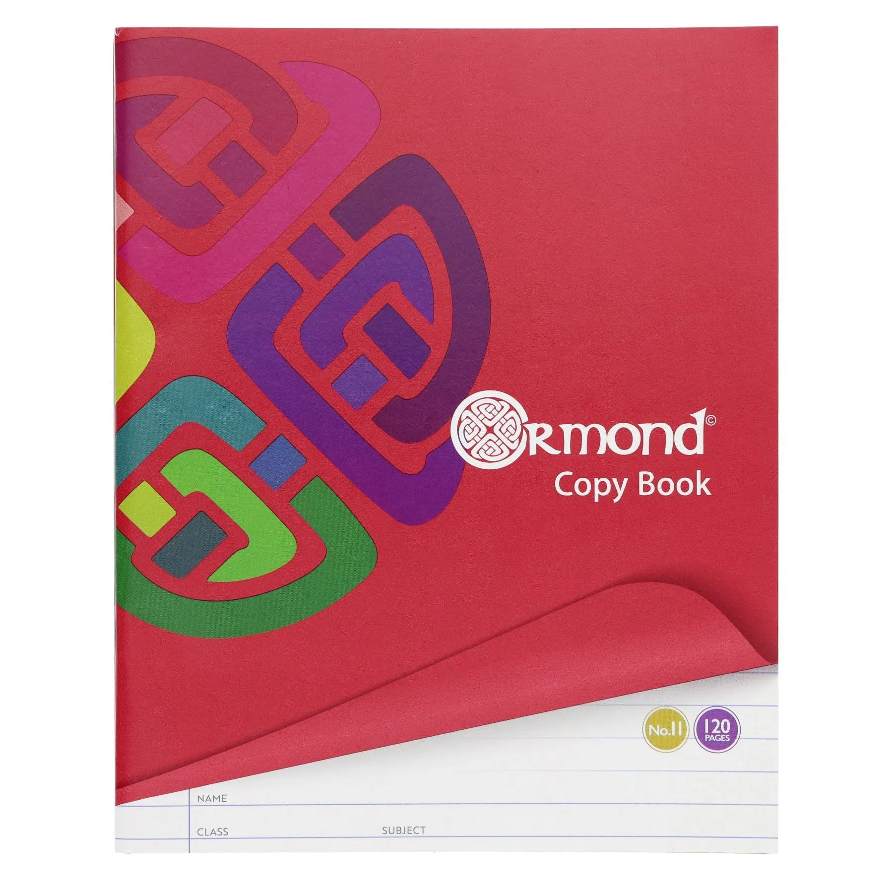 Ormond - 120 Page No.11 Copy Books - Pack of 5