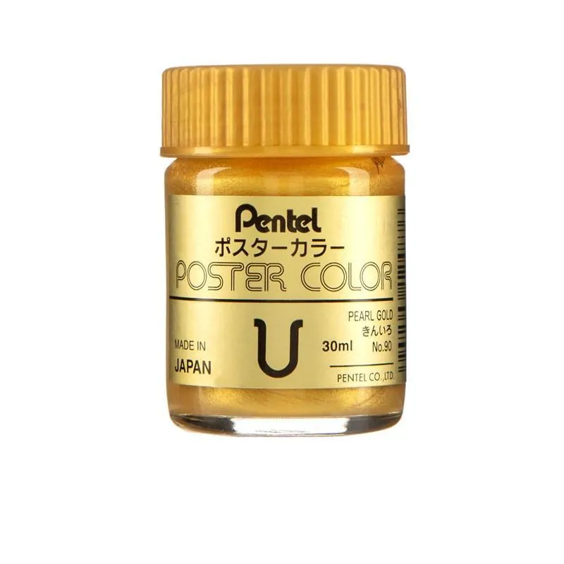 Pearl Gold Poster Paint - Pentel Poster Color