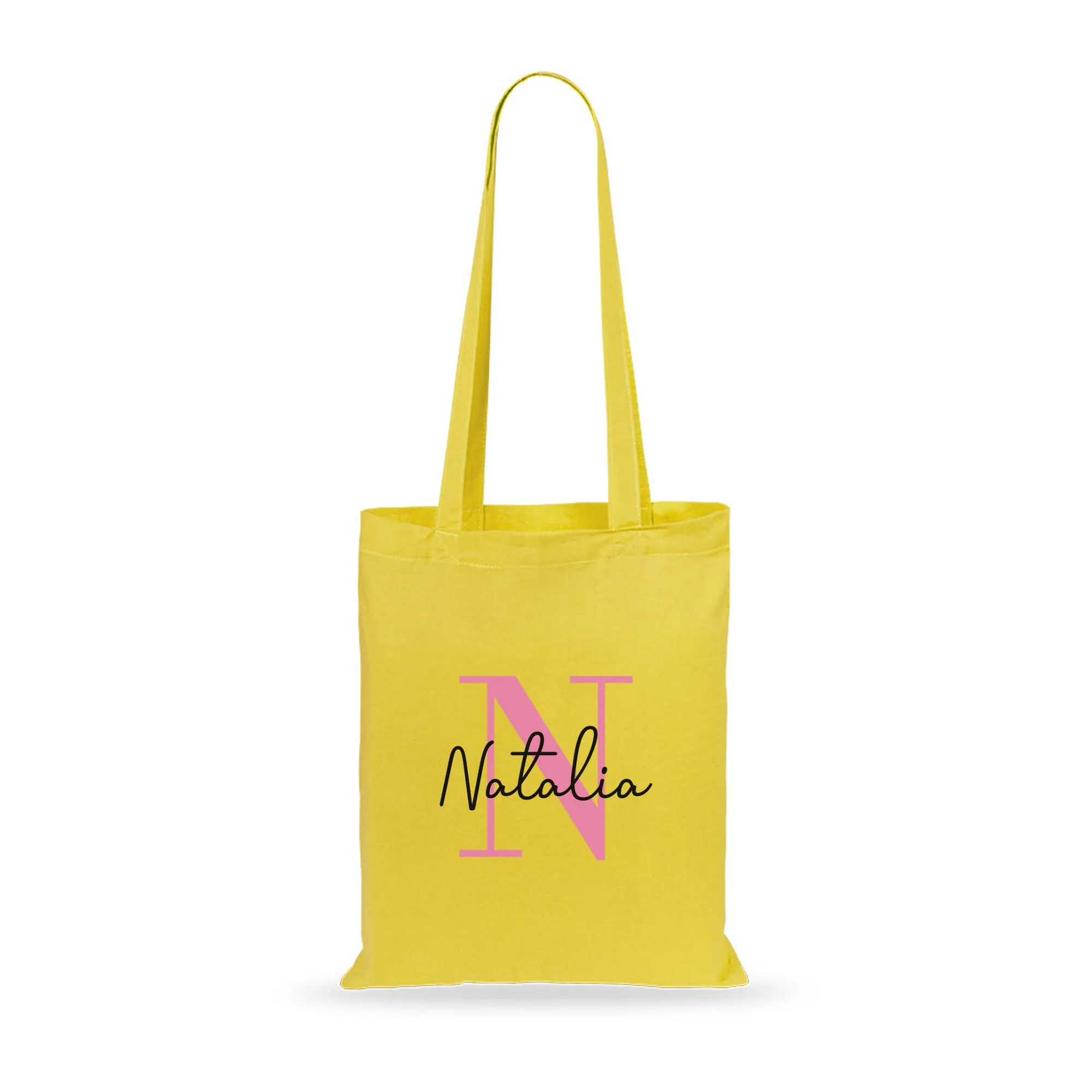 Personalised Initial & Name Tote Bag