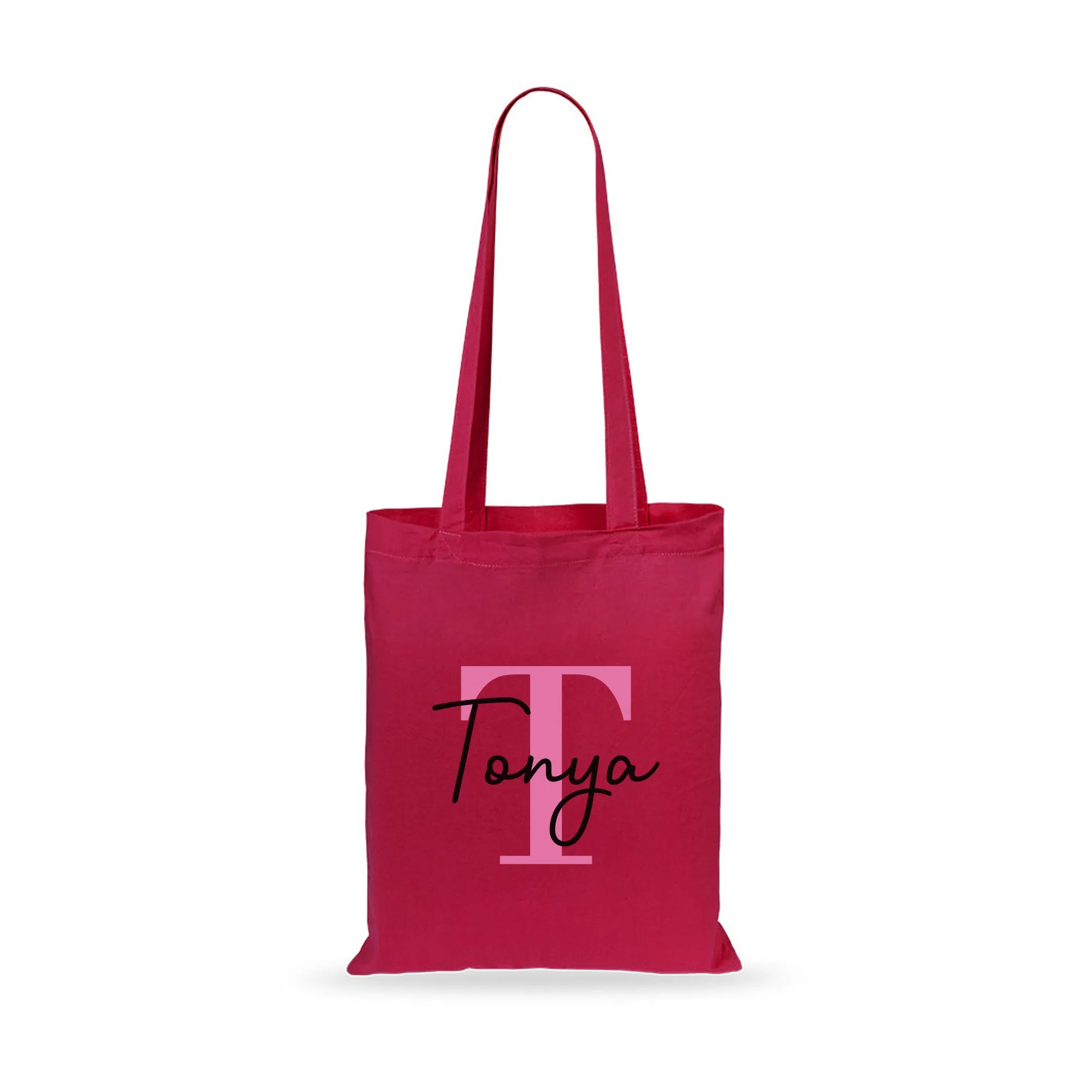 Personalised Initial & Name Tote Bag