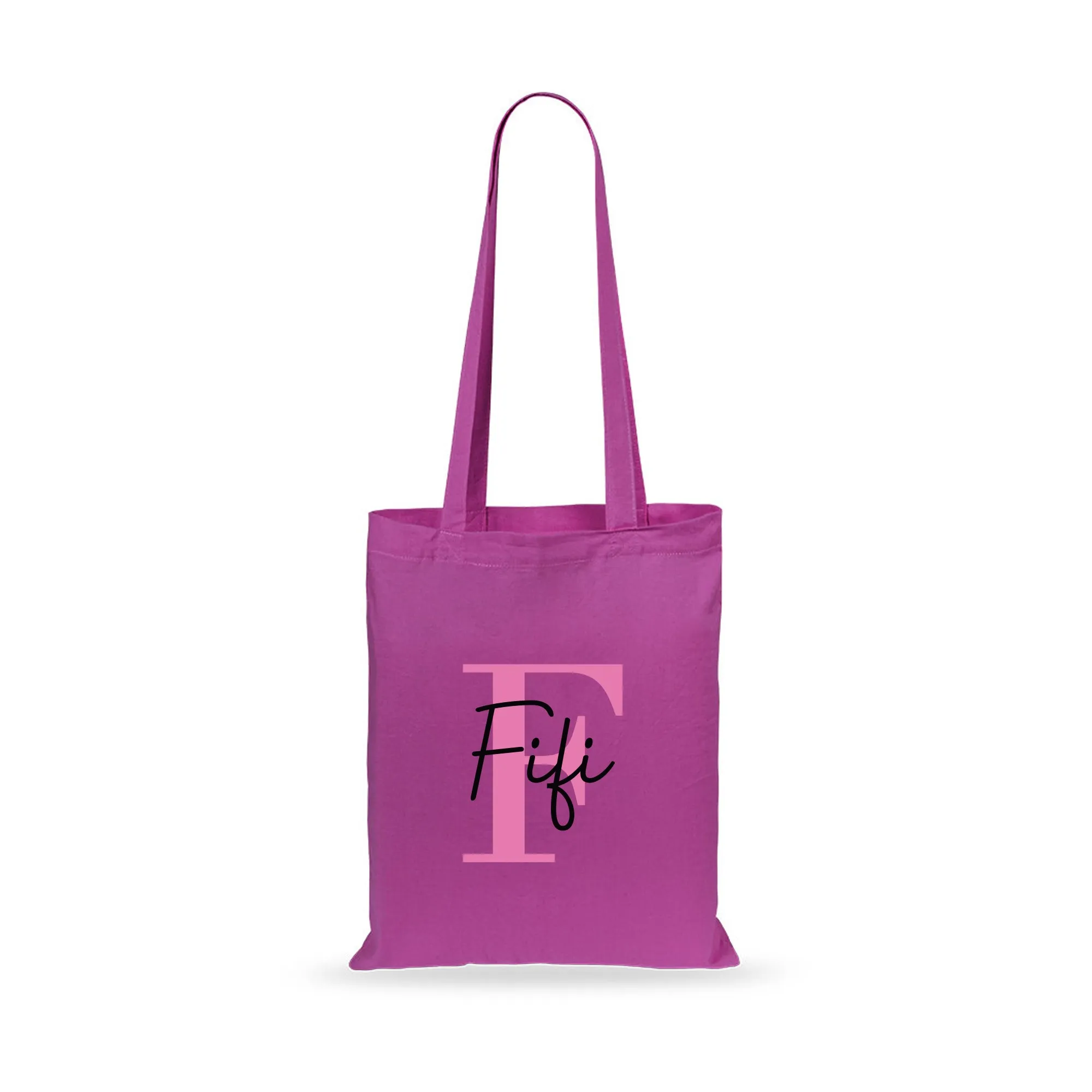 Personalised Initial & Name Tote Bag