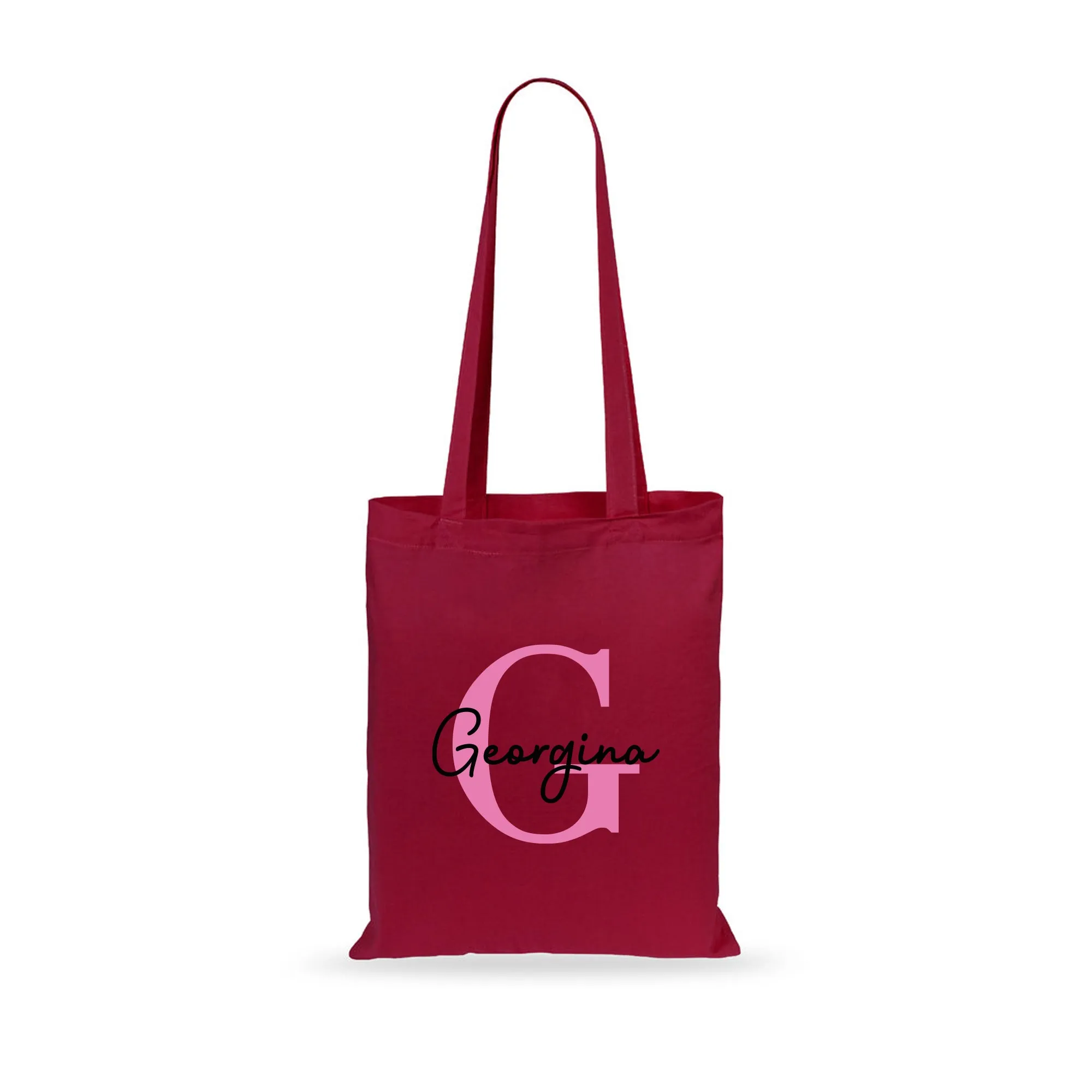 Personalised Initial & Name Tote Bag