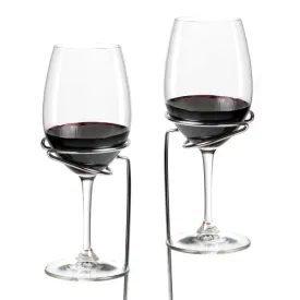Picnic Stix Set of 2 Wine Glass Holders by True