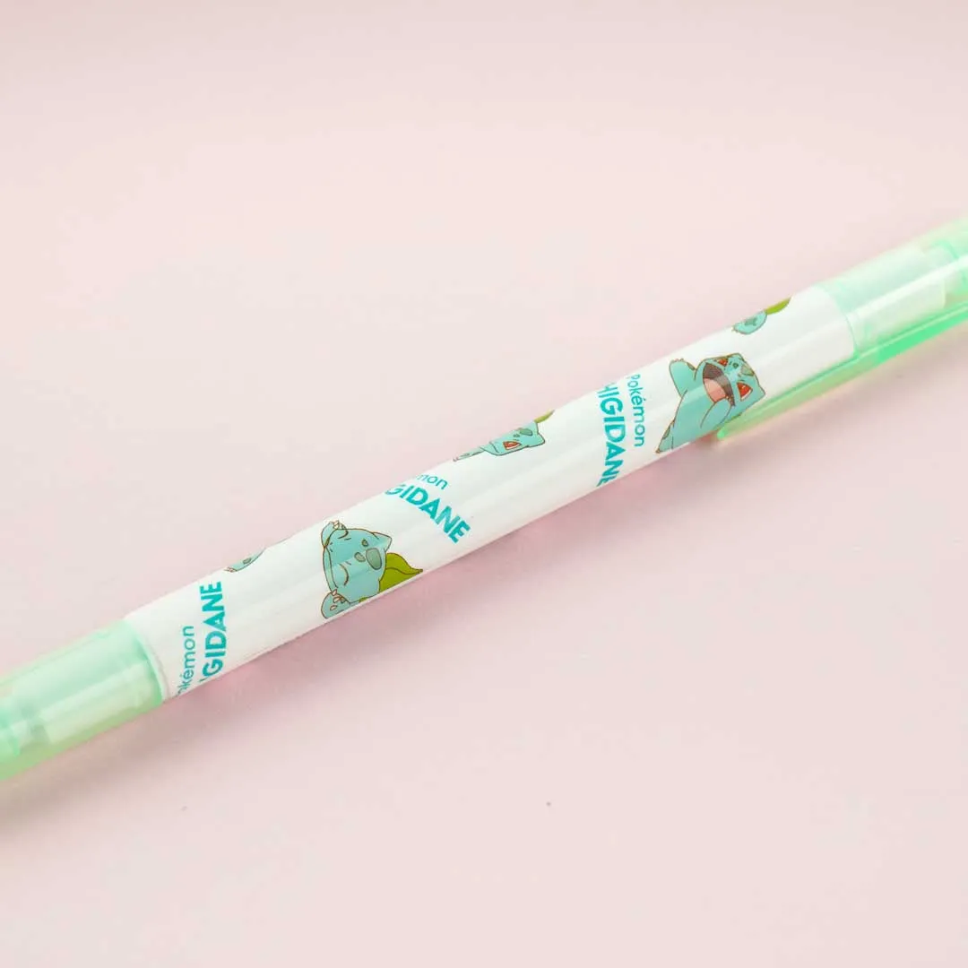 Pokemon Double-Sided Highlighter - Bulbasaur / Green
