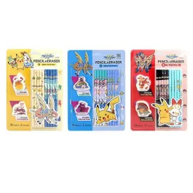 Pokemon Pencil & Eraser Set