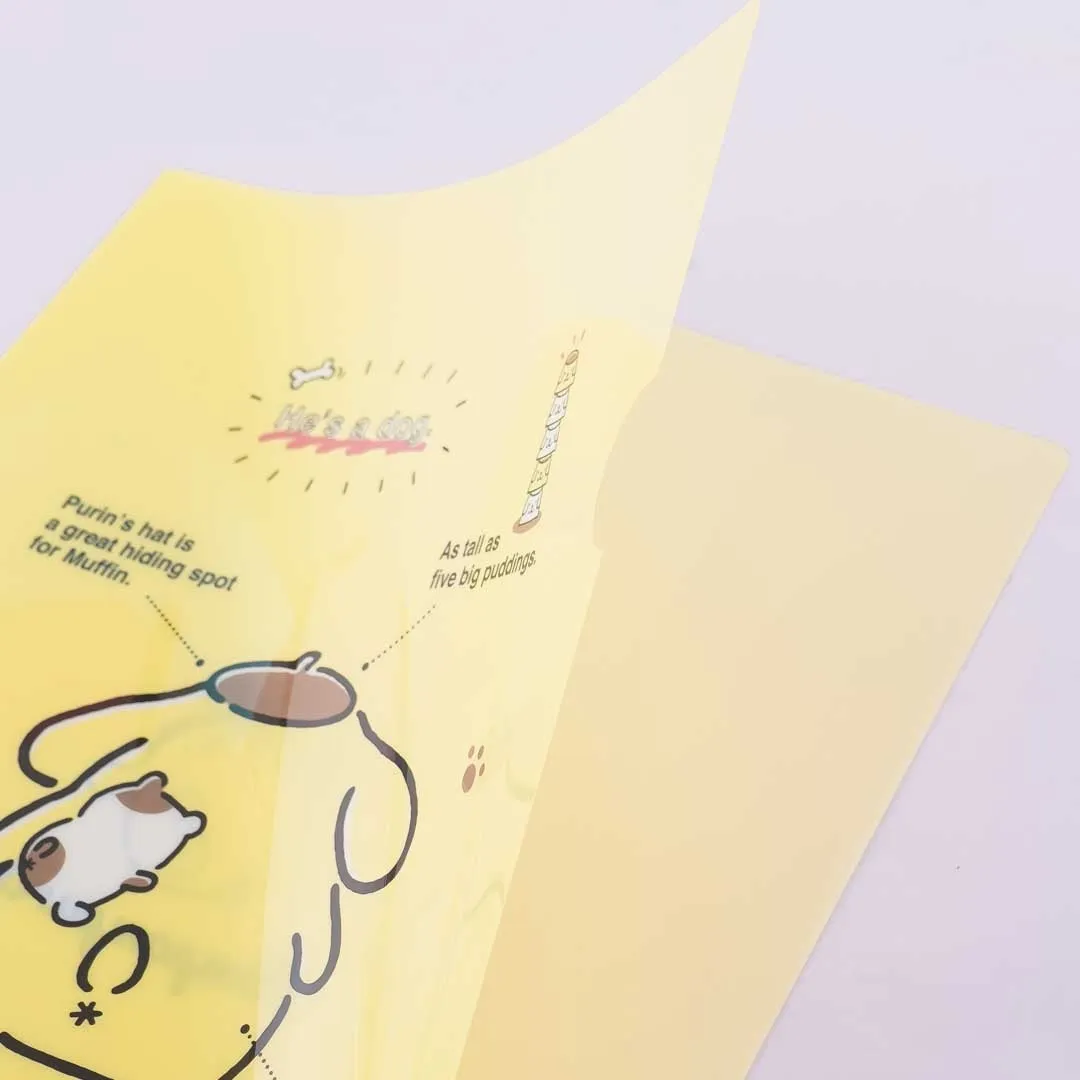 Pompompurin Life A4 File Folder
