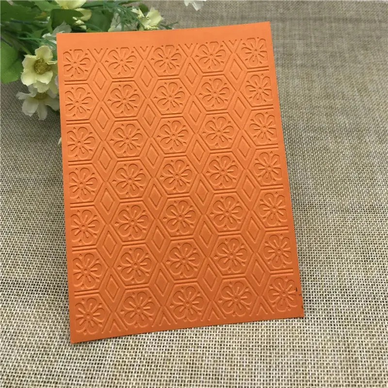 Poppy Crafts Embossing Folder #263 - Flower Stack