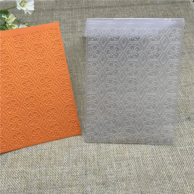 Poppy Crafts Embossing Folder #263 - Flower Stack
