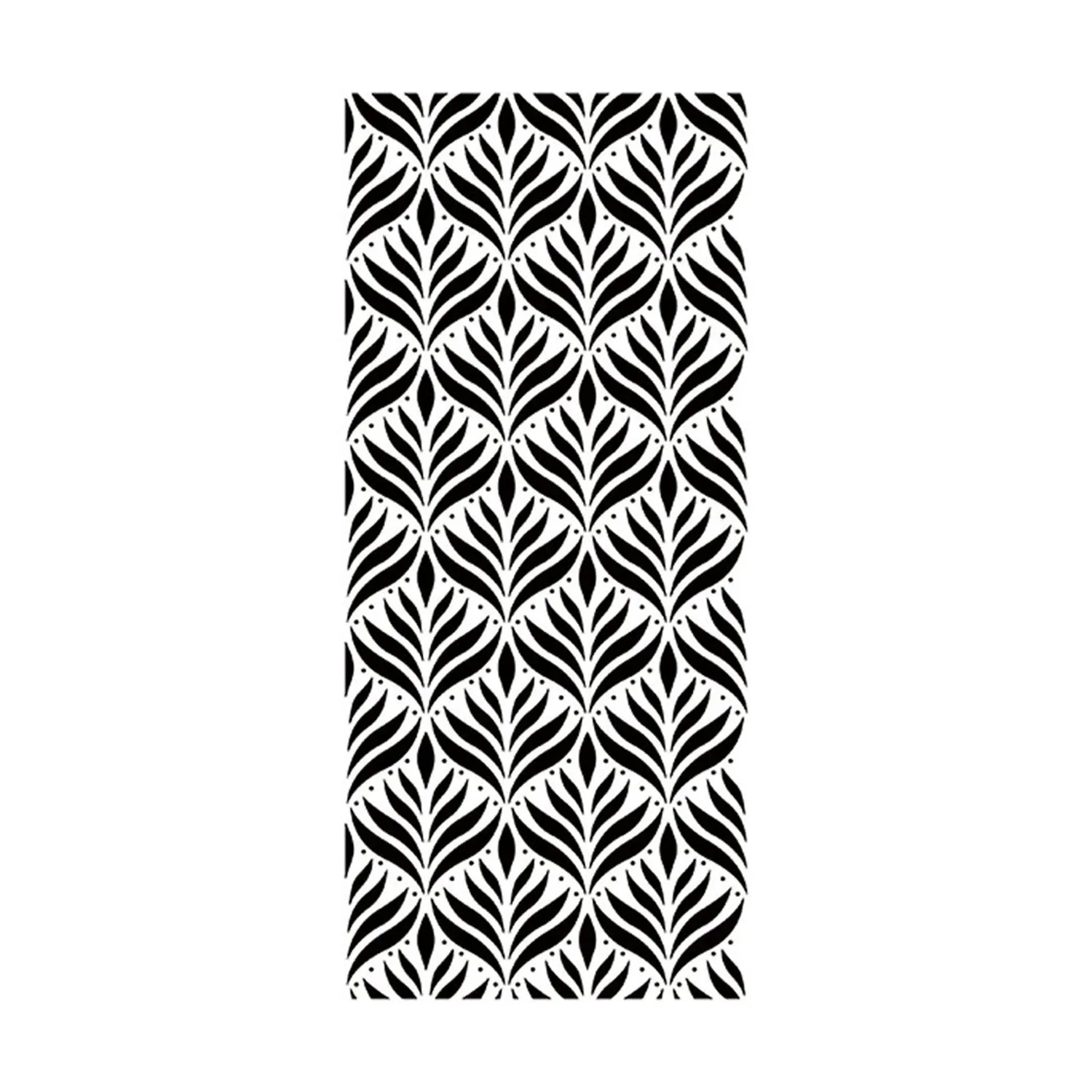 Poppy Crafts Embossing Folder #272 - Rounded Fern