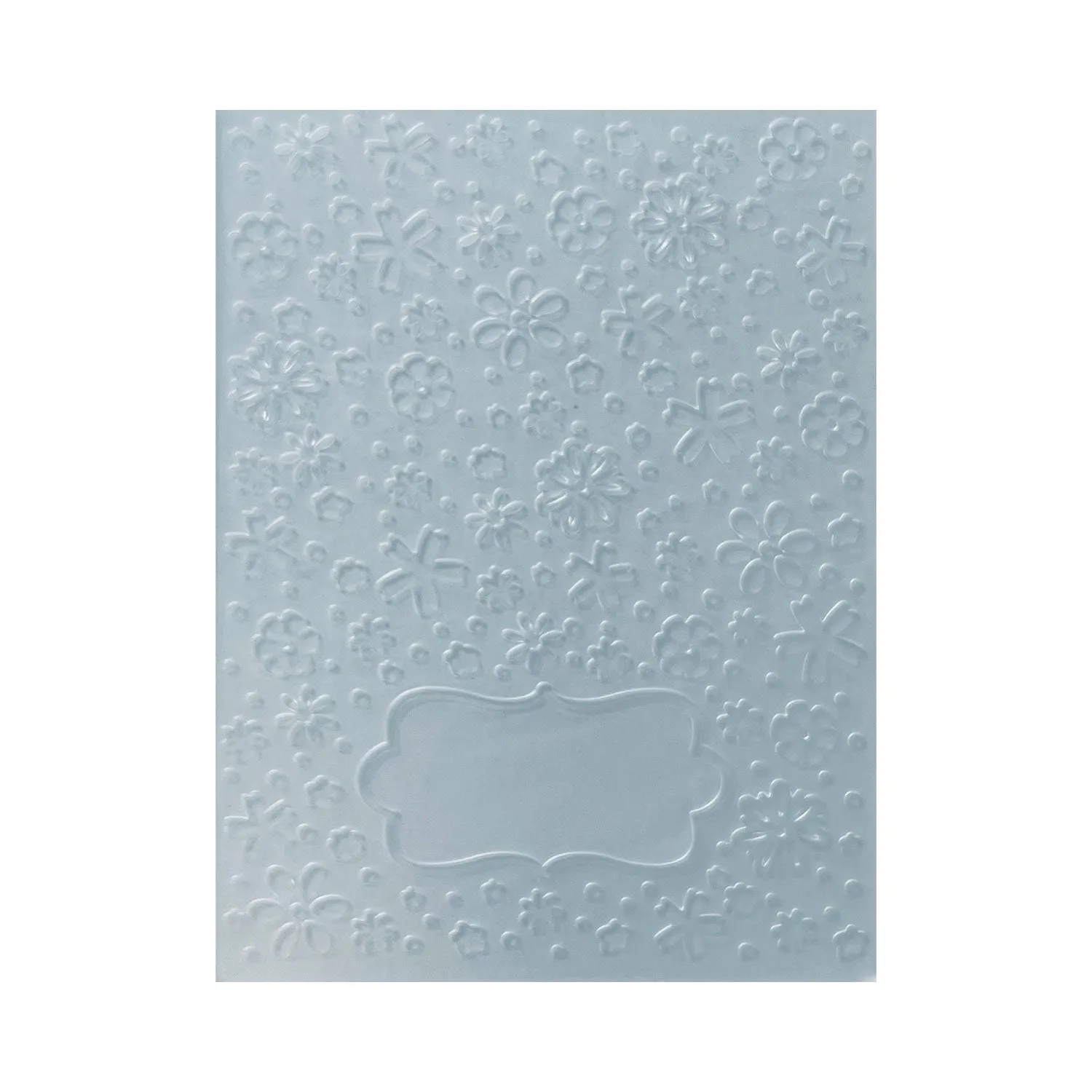 Poppy Crafts Embossing Folder #305 - Floral Front