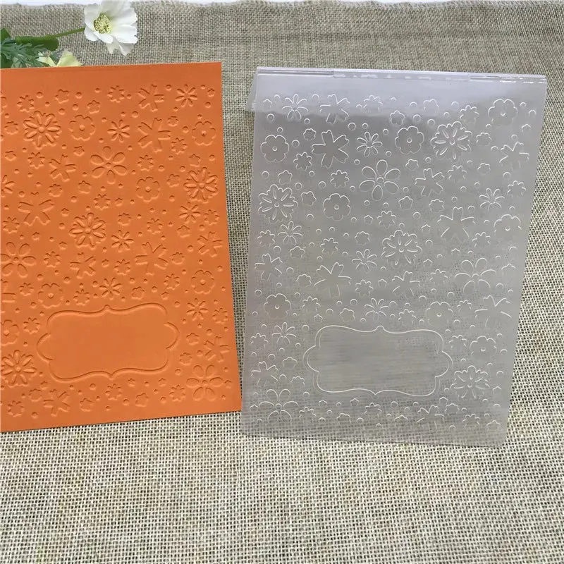 Poppy Crafts Embossing Folder #305 - Floral Front