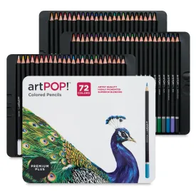 Premium Plus Colored Pencils - Set of 72