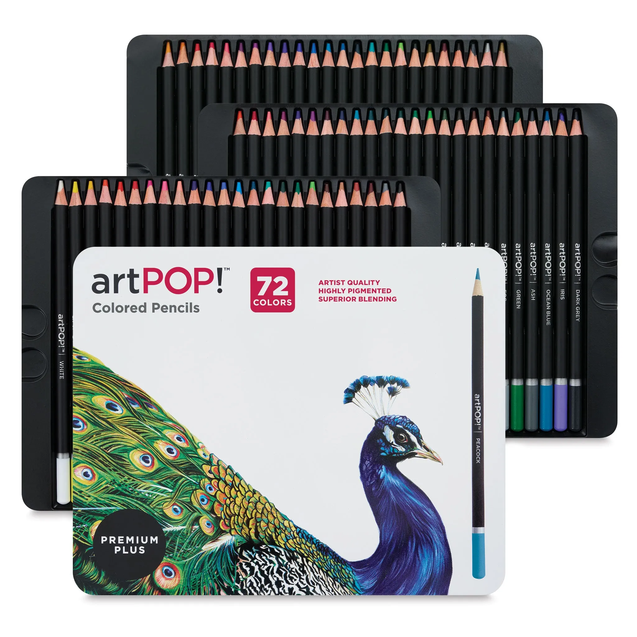Premium Plus Colored Pencils - Set of 72