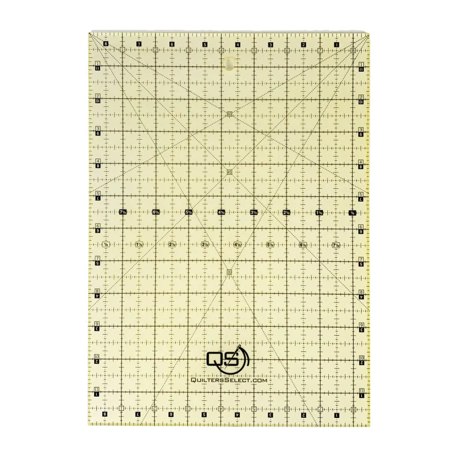 Quilters Select Non-Slip Ruler 8.5" x 12"