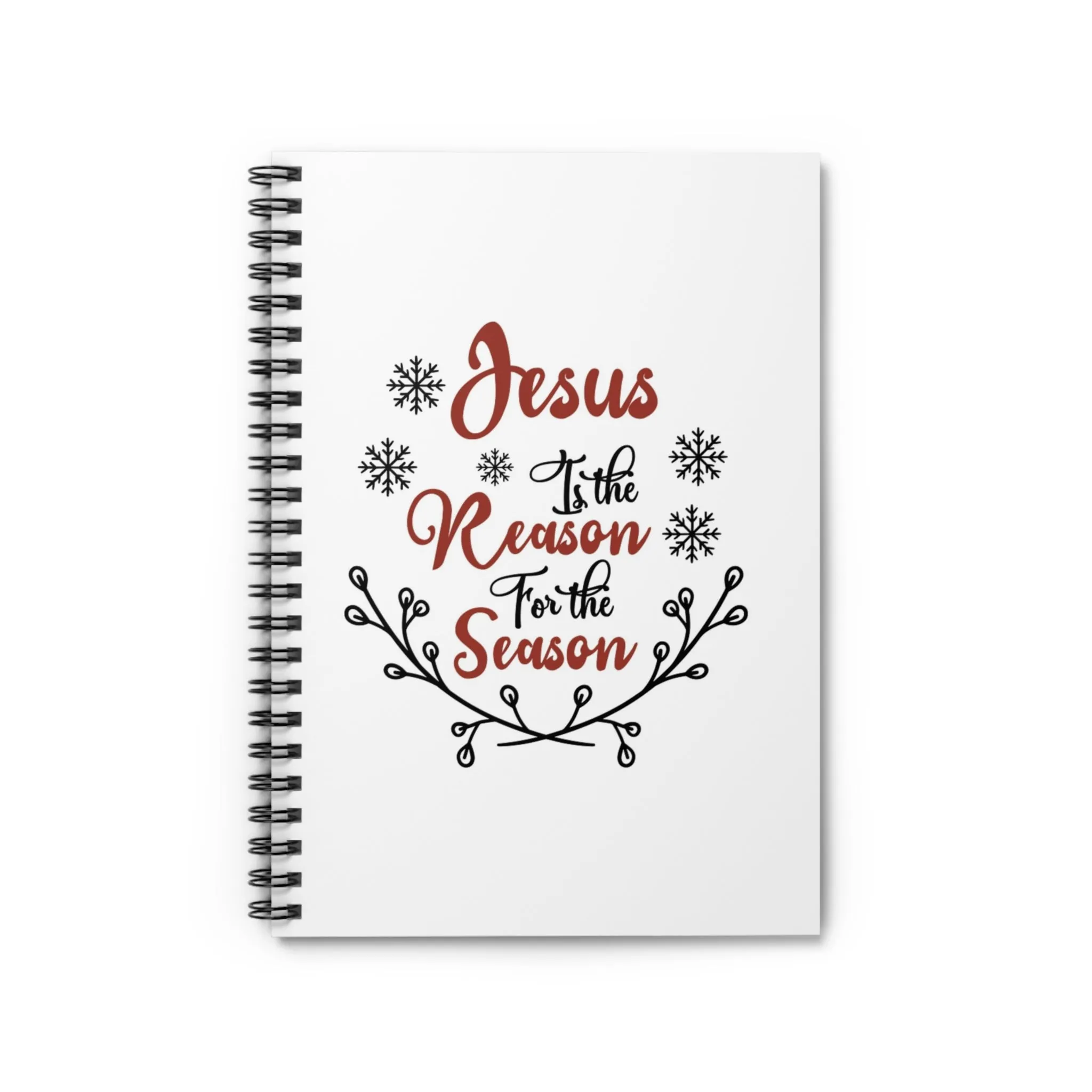 "Jesus is the reason" Spiral Notebook