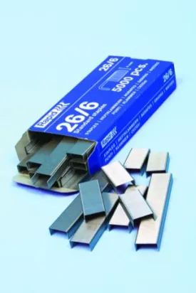 Rapid 26/6 Standard Staples Box 5000