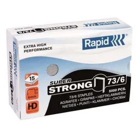 Rapid Strong Staples 73/6 Box 5000